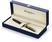 Waterman S0920710, Waterman H&eacute;misph&egrave;re F&uuml;ller | Mattschwarz mit Zierteile aus 23 K