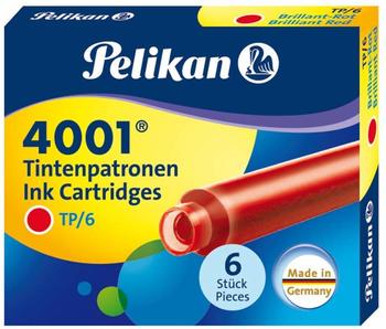 Pelikan 4001 TP/6 Brilliant-Rot