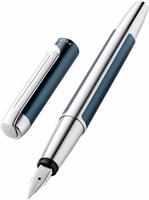 Pelikan Pura P40, Benzin, Kartuschenf&uuml;llsystem, Aluminium, Edelstahl, Fettdruck,
