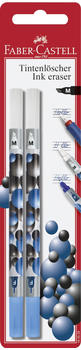 Faber-Castell Löschstift Keilspitze M für blaue Tinte auf (185539)