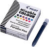 Pilot Parallel Pen 12-Assorted Colours Refill Inks (for Pilot's Parallel Pen)