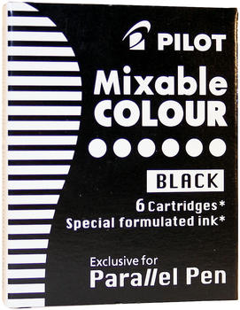Pilot Patrone IC-P für Parallel Pen schwarz (1108001)