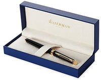 Waterman S0920630, Waterman H&eacute;misph&egrave;re F&uuml;ller | Hochgl&auml;nzend Schwarz mit