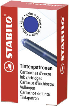 STABILO Tintenpatrone zum Nachfüllen blau (5-0-041)