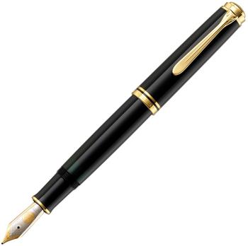 Pelikan Souver&auml;n M1000 schwarz Goldfeder 18 Karat Feder EF (987370)