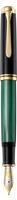 Pelikan Souver&auml;n 1000, Schwarz, Gr&uuml;n, Medium, Beidh&auml;ndig, Deutschland, 1 St&uuml;ck(e)