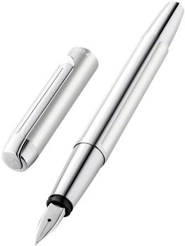 Pelikan Pura P40 silber Aluminium polierte Edelstahlfeder B (952051)