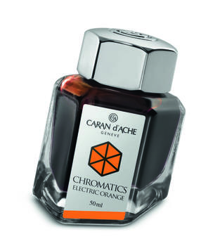 Caran d'Ache Tintenfass Chromatics Electric Orange 50ml (8011.052)