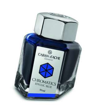 Caran d'Ache Tintenfass Chromatics Idyllic Blue 50ml (CAR8011.140)