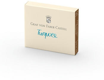 Graf von Faber-Castell Tintenpatronen Turquoise 6 Stk. (141110)
