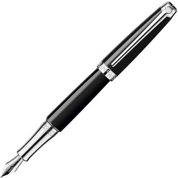Caran d'Ache Leman Ebony schwarz F (4799772)