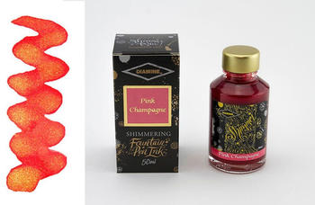 Diamine Tintenfass Shimmering Pink Champagner 50mL (DIA1535)