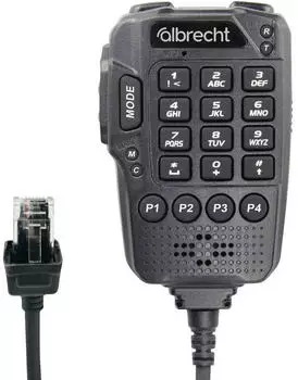 Albrecht Multifunktionales Mikrofon AMM-500 für AE 5900 Mini SSB