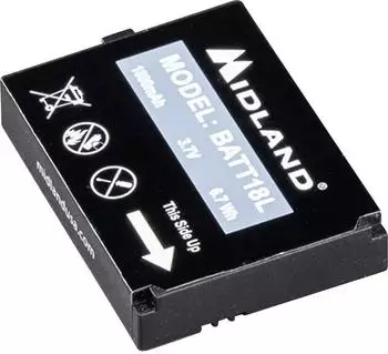 Midland Ersatzakku für BR 180 Funkgeräte, 1800mAh (C1628)