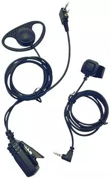 Midland AE 34 K Headset für Walkie-Talkie, schwarz (41635)