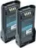 EXTENSILO Ersatzakku für Kenwood KNB-L2M Li-Ion 3400mAh 7,4V (183544952-3)