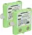 vhbw 2x Akku für Oricom PMR1000 700mAh 4,8V NiMH (118473099-2)