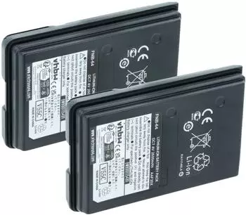 vhbw Akku für VX-800V / VX-427 / VXA120 Li-Ion 2600mAh 7,4V (2er-Pack)