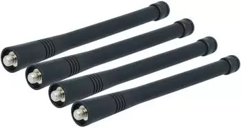 vhbw Antenne 15,1cm schwarz, 4er-Pack (183520015-1)