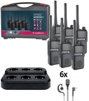 Tectalk Worker 3 29827 Pmr-funkger&auml;t 6er Set - Albrecht