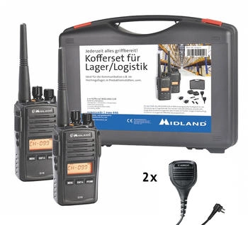 Midland G18 Pro 2er Security-Kofferset