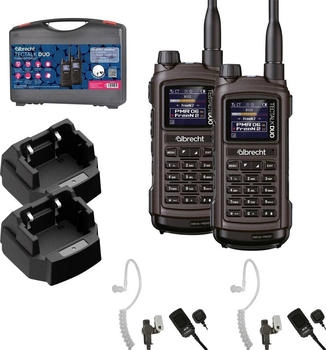 Albrecht Tectalk Duo 2-Pack schwarz