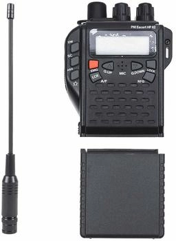 PNI Escort HP 62 mit BNC-Antenne und Batteriehalter
