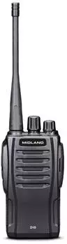 Midland D10 Walkie Talkie 2er-Set, 14km, schwarz (C1600.S2)