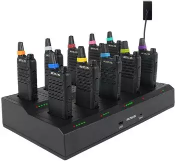 Retevis RT622 10-Pack schwarz