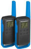 Motorola B6P00811LDRMAW, 2er Set Motorola TALKABOUT T62 - blau