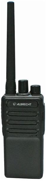 Albrecht Tectalk Worker 2 PMR446-Einzelgerät, 29839, Robustes Walkie-Talkie für Baustelle, Security, Betrieb, Outdoor, inkl. Zubehör