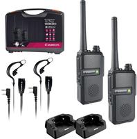 Tectalk Worker3 Sprechfunkkoffer 29825 Handwerkerset,2xFunkger&auml;te,2xLadestation