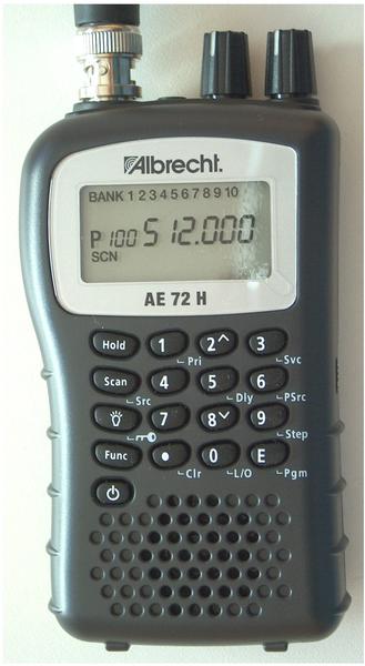Albrecht AE-72H Handscanner
