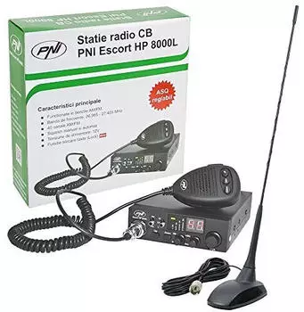 PNI Escort HP 8000L ASQ + Extra 48 Antenne
