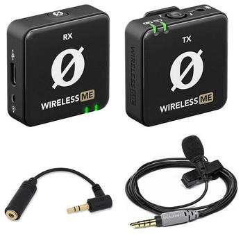 Rode Wireless ME Single schwarz + Smartlav + Adapter