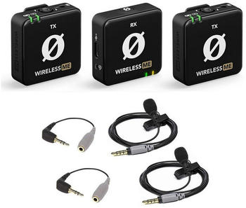 Rode Wireless ME Dual schwarz + 2x Smartlav + 2x SC3