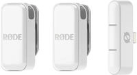 RODE Wireless Micro Lightning, wei&szlig;, digitales Drahtlos-Mikrofonsystem