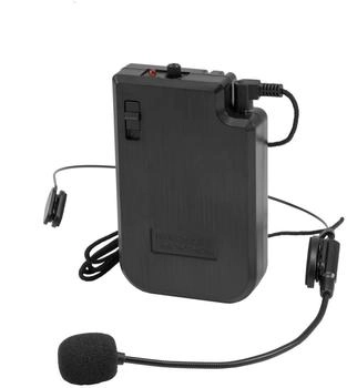 Omnitronic WAMS-10BT2 MK2 Taschensender inkl. Kopfbügelmikrofon 865MHz Schwarz (13107023)