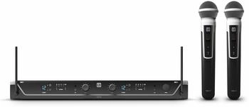 LD Systems U308 HHD 2 Dual-Funkmikrofon System mit 2x Handmikrofon (LDU308HHD2)