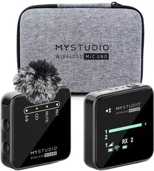 Easypix MyStudio Wireless Mic Uno Ansteck Studiomikrofon (62023)