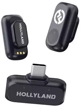 Hollyland LARK A1 Mini Duo USB-C Drahtloses Mikrofon (LARKA1-MINI-DUO-C)