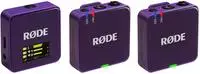 RODE WIGOGEN3PUR, RODE R&Oslash;DE Wireless GO, Tragbares/Headset/Lavalier-Mikrofon, 3,5