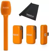 RODE Wireless Micro, orange, digitales Drahtlos-Mikrofonsystem