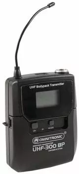 Omnitronic UHF-300 Taschensender 823-832/863-865MHz, UHF-PLL (13063308)