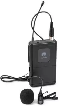 Omnitronic PORTY-8A Taschensender + Lavaliermikrofon UHF 863,1 MHz (13107012)