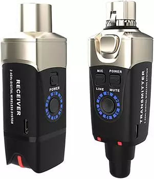 Xvive U3 Plug-on Drahtlossystem f&uuml;r Dynamische Mikrofone, 2,4GHz (XV-U3)