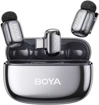Boya Mini 2-02 Kit USB-C Silver
