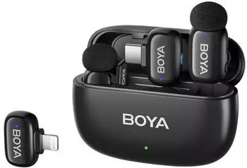 Boya Mini 2 Funkmikrofon 2,4GHz USB-C & Lightning (Mini 2-01)