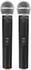McGrey UHF-2V Dual Funk-Mikrofon Set 2x Handmikrofon 50m (00039499)