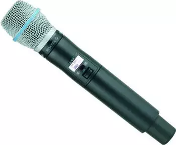 Shure QLXD2/B87A Handsender mit Beta 87A Kapsel, Frequenzband H51 (QLXD2/B87A=-H51)